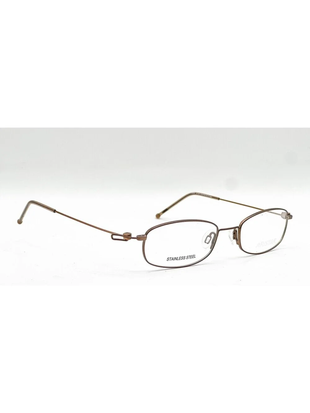 Aristar Ar17262 535 Brown Authentic Eyeglasses 52-19-140